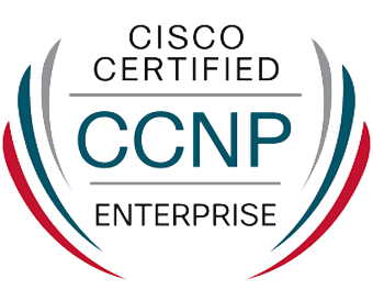 Badge Cisco Certified CCNP Enterprise