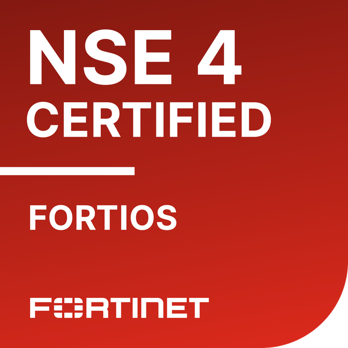 Badge Fortinet NSE 4 FortiOS